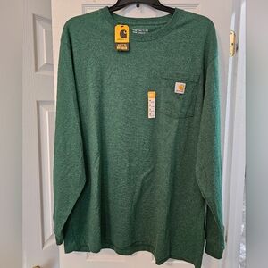 Carhartt Green Long Sleeve Shirt